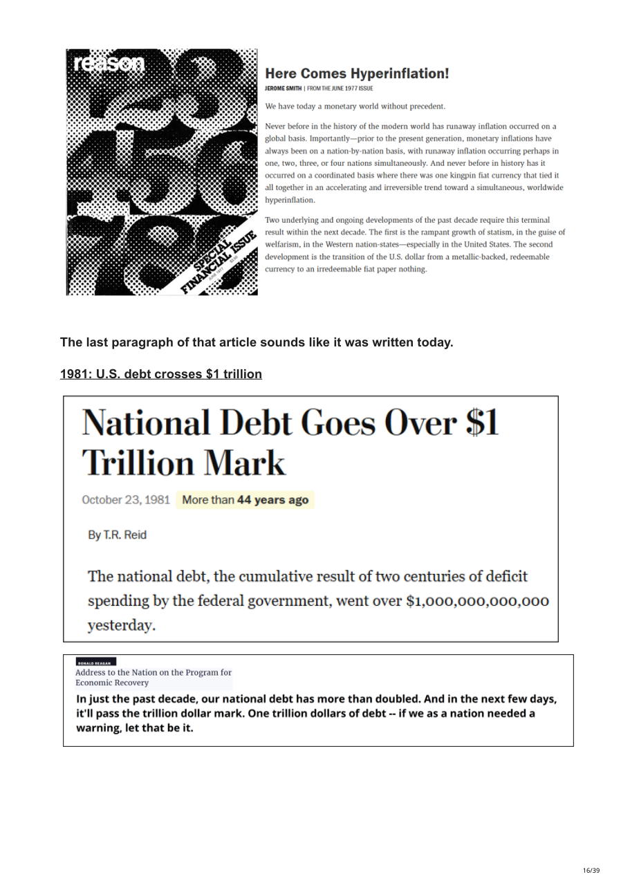 Copertine e titoli storici sul debito USA (1977-2026)